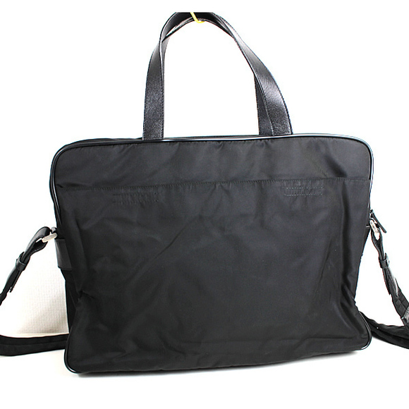 Prada Tote Nylon Bag Black - Picture 1 of 7